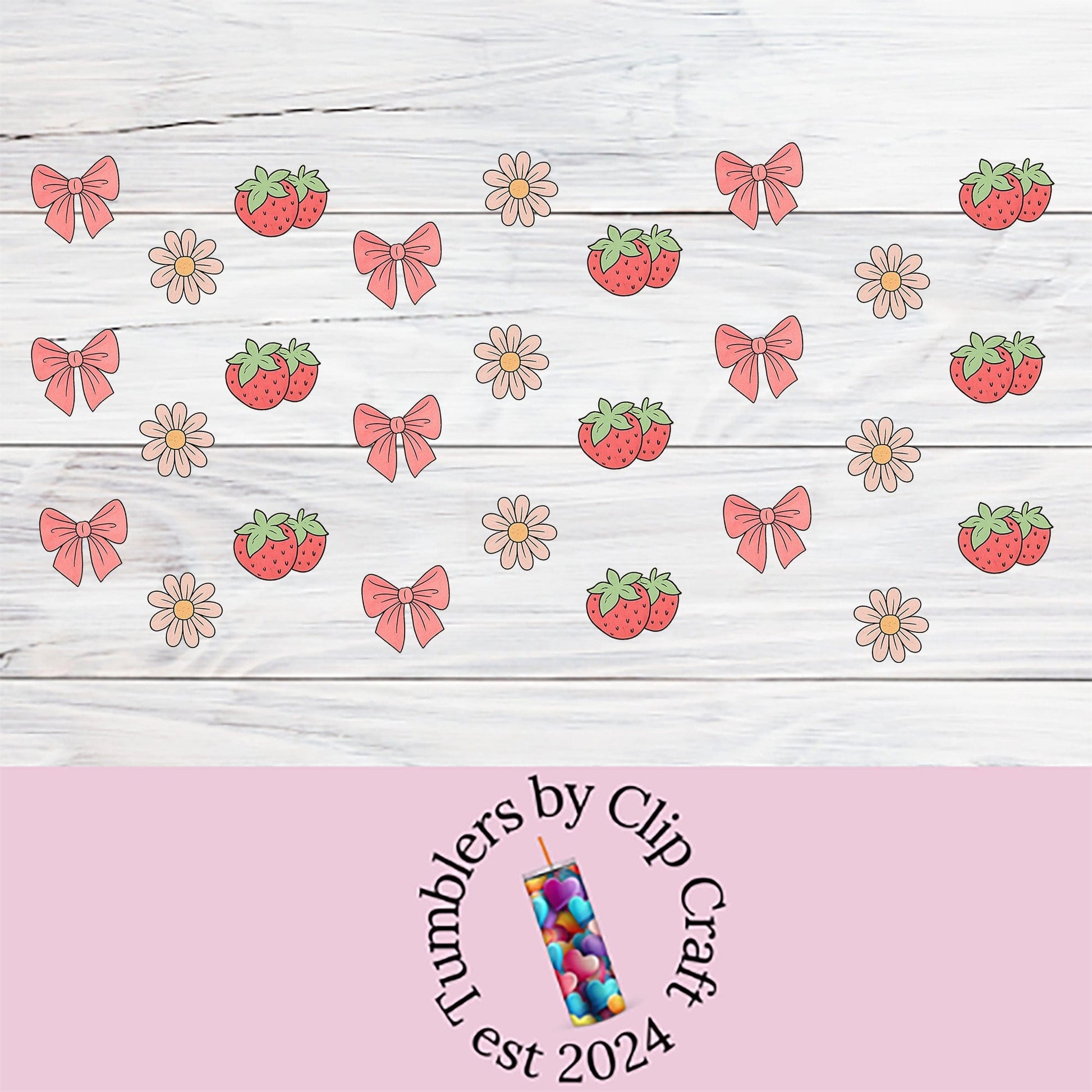 a picture of strawberries on a white wooden background