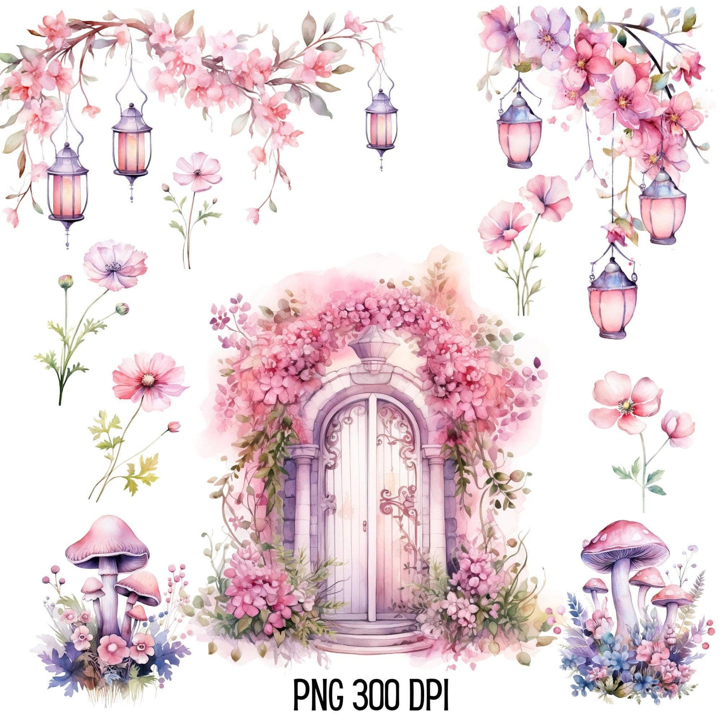 Pink Fairy Clipart