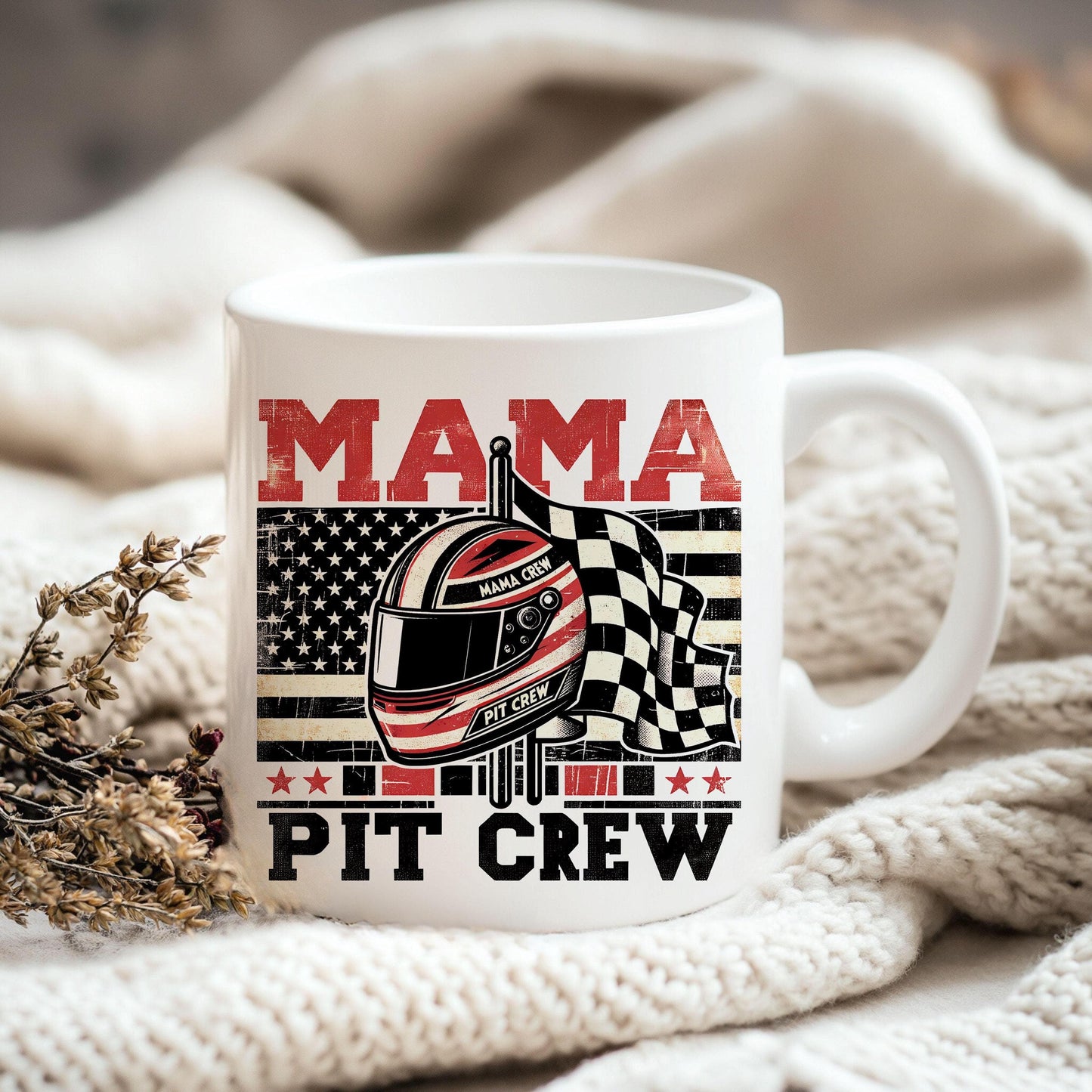 Pit Crew Mama PNG