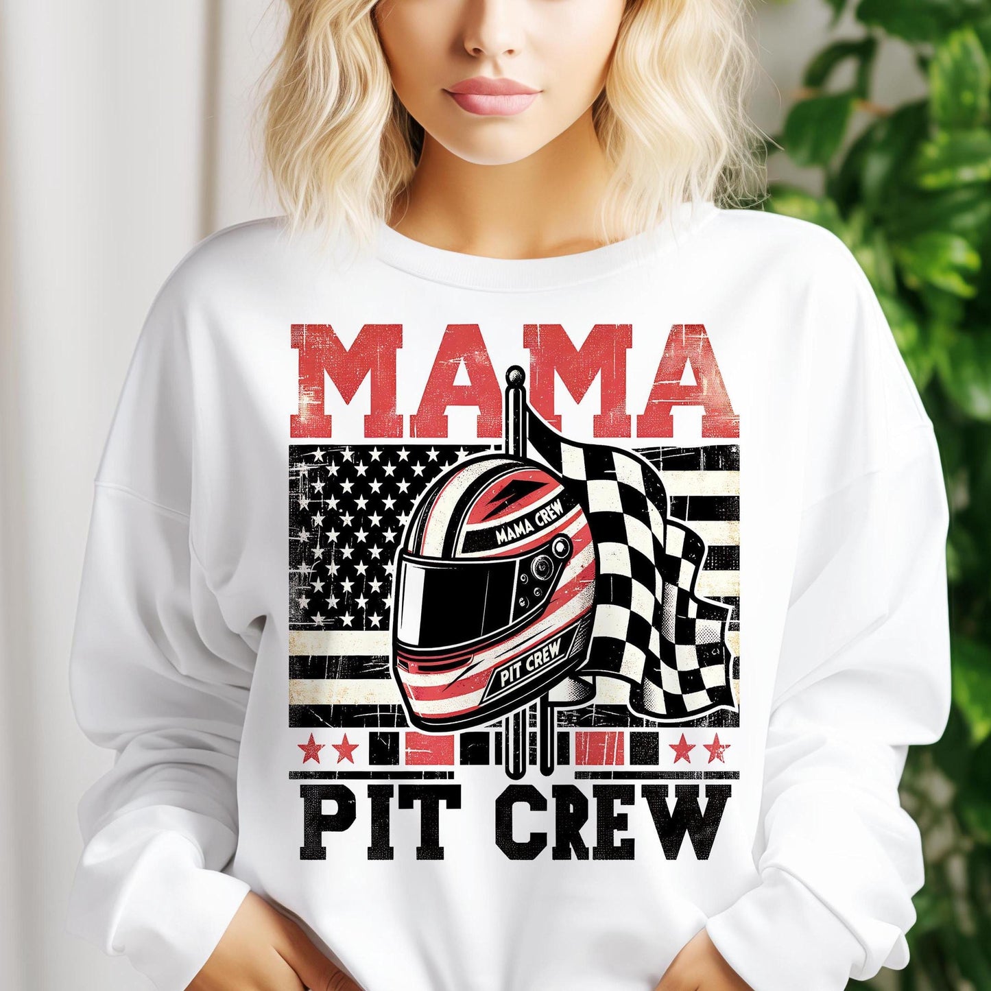 Pit Crew Mama PNG