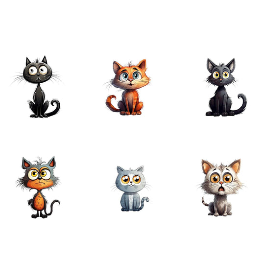 Quirky Cat Clipart