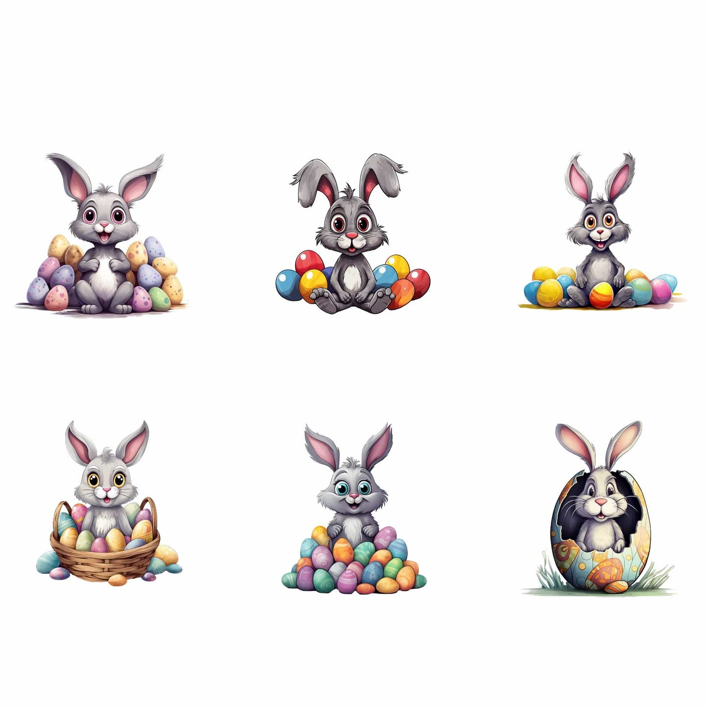 Quirky Easter Bunny Clipar