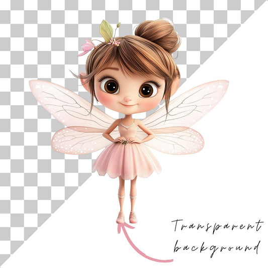 Quirky Fairy Clipart Single