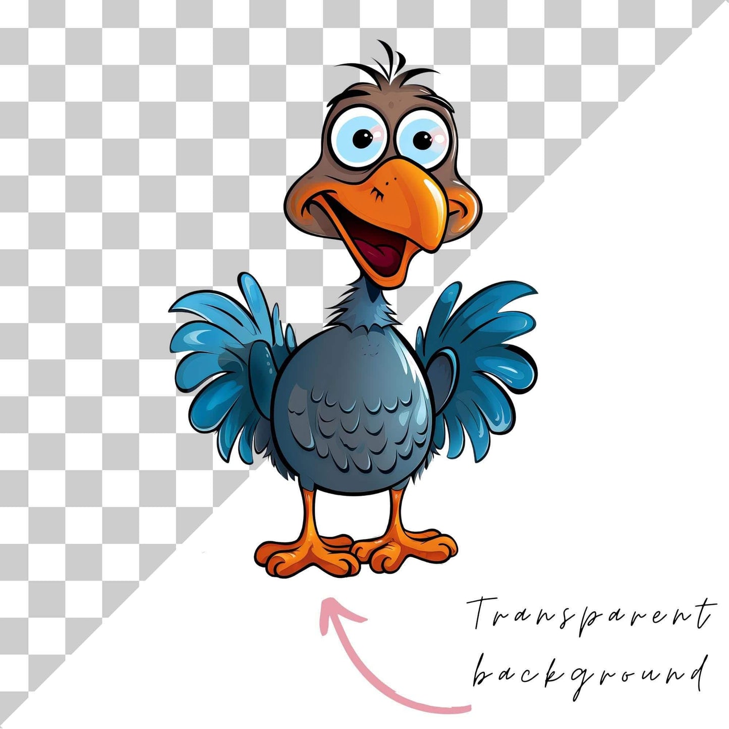 Quirky Turkey Clipart