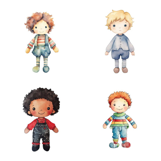 Rag Doll Clipart