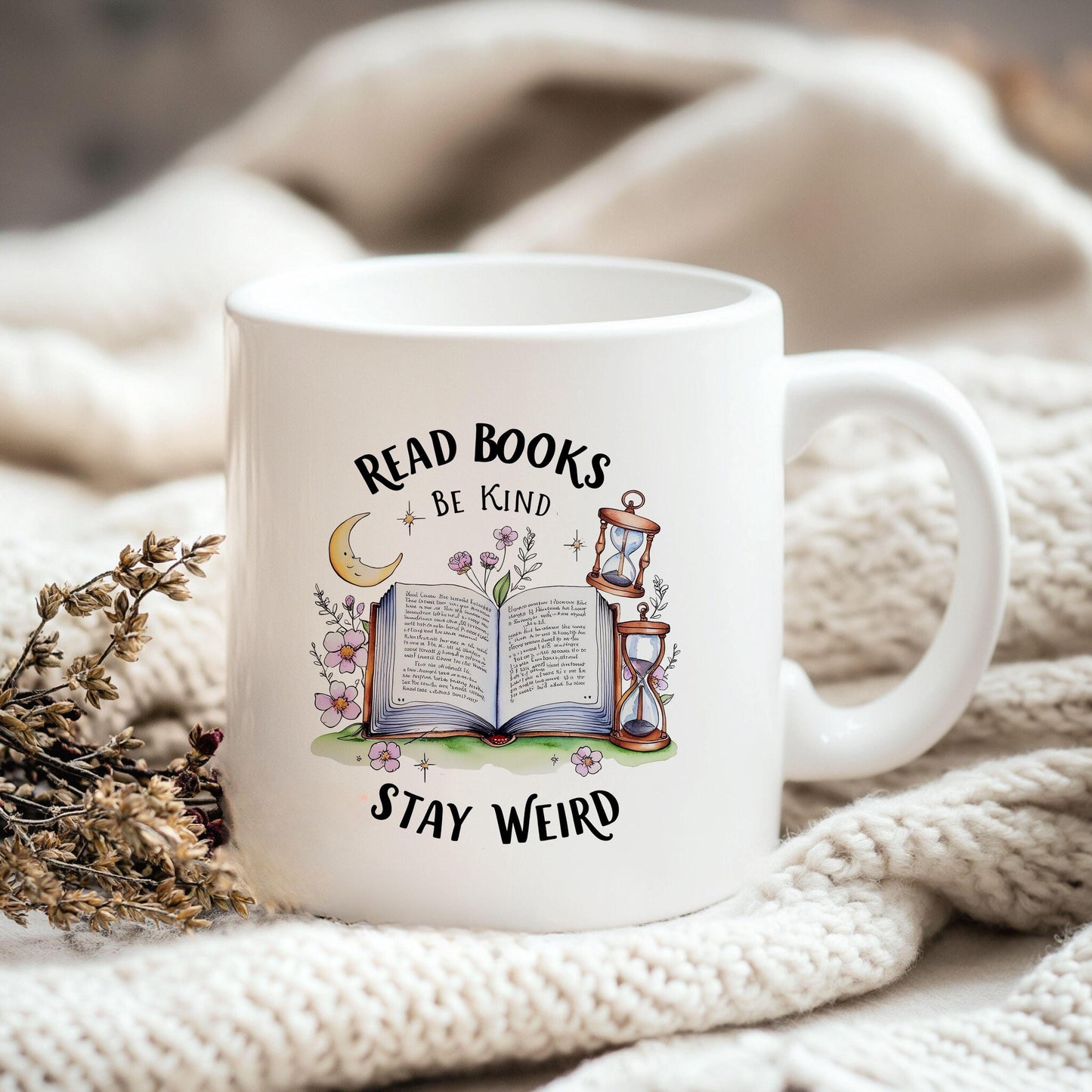 Read Books Be Kind Stay Weird PNG Shirt Design