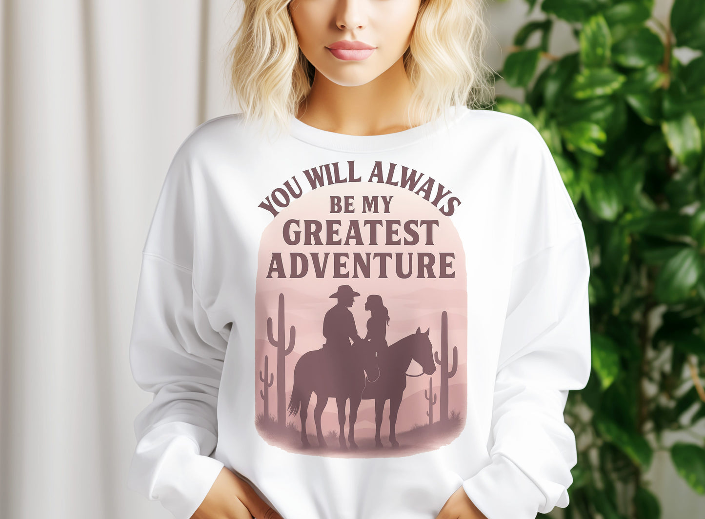 Retro cowgirl you will always be my greatest adventure