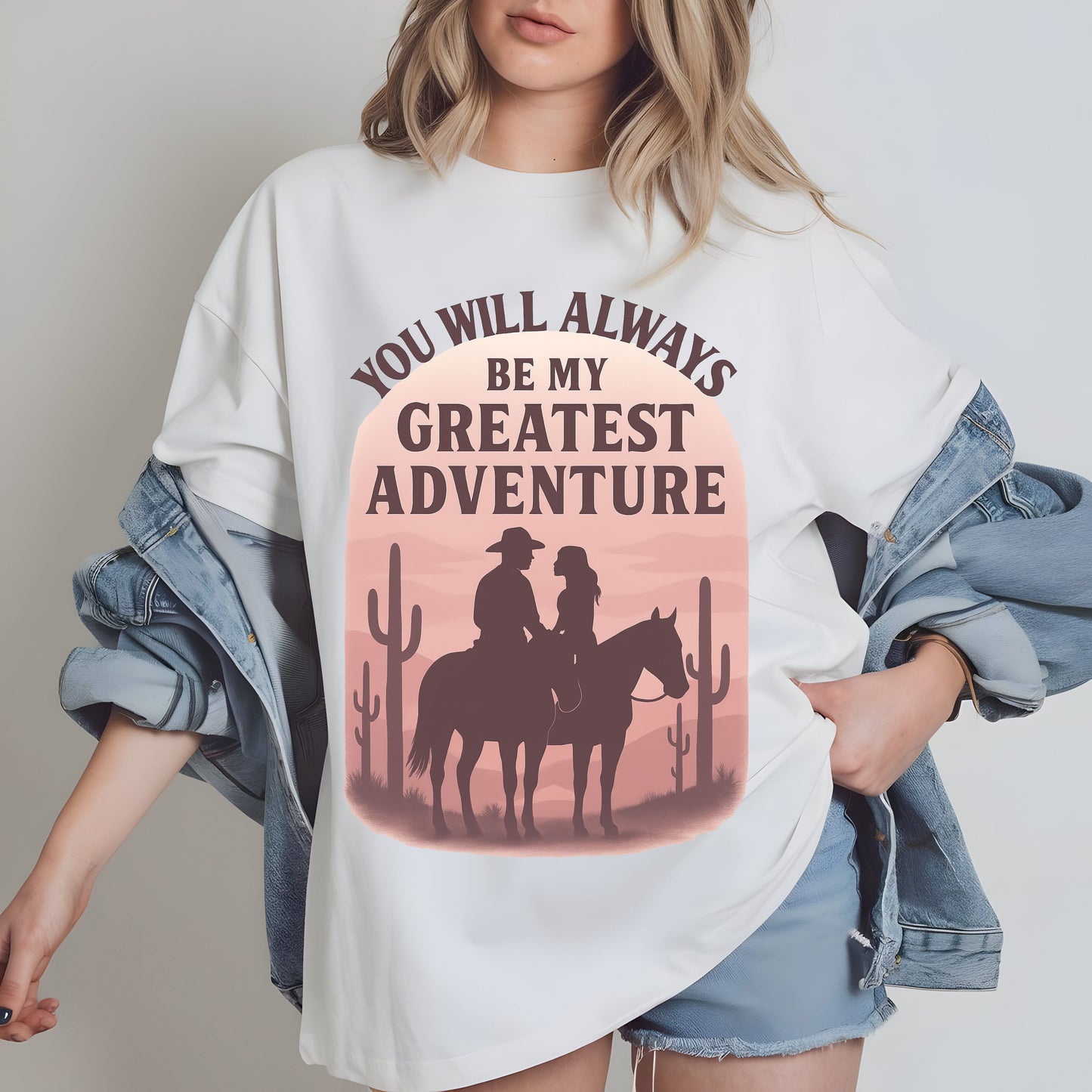 Retro cowgirl you will always be my greatest adventure