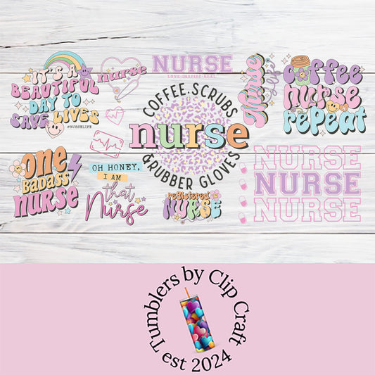 a wooden sign that says nurse nurse nurse nurse nurse nurse nurse nurse nurse nurse nurse