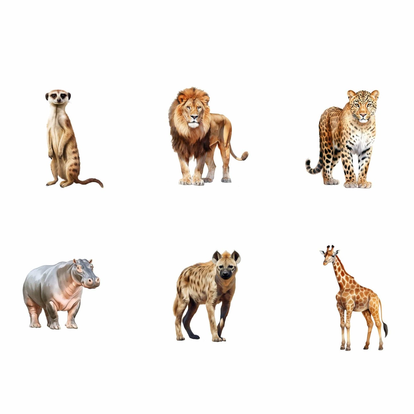 Safari animal clipart