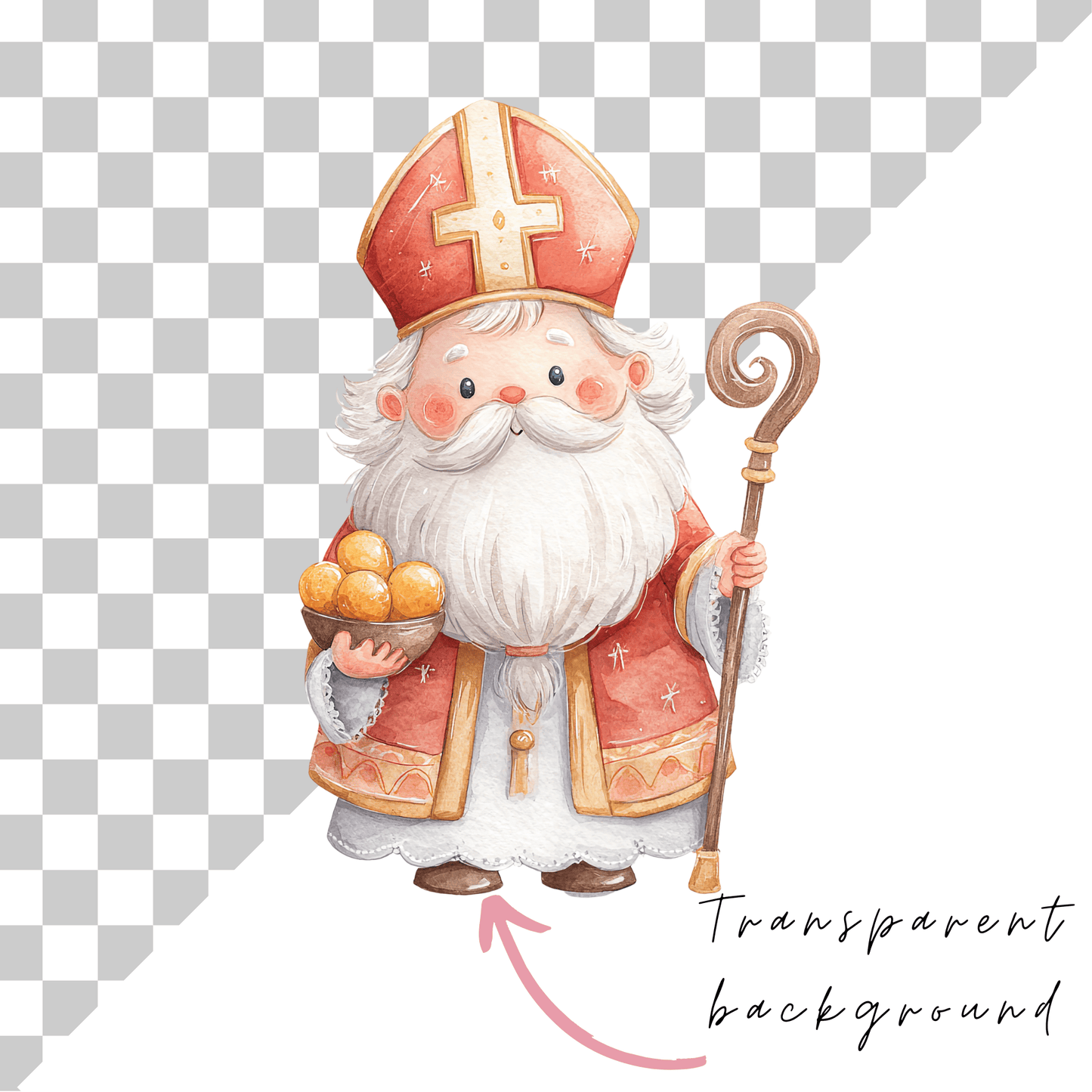 Saints Clipart Bundle | Catholic Saints PNG Collection | Christian Commercial Use Clipart for Kids Printables
