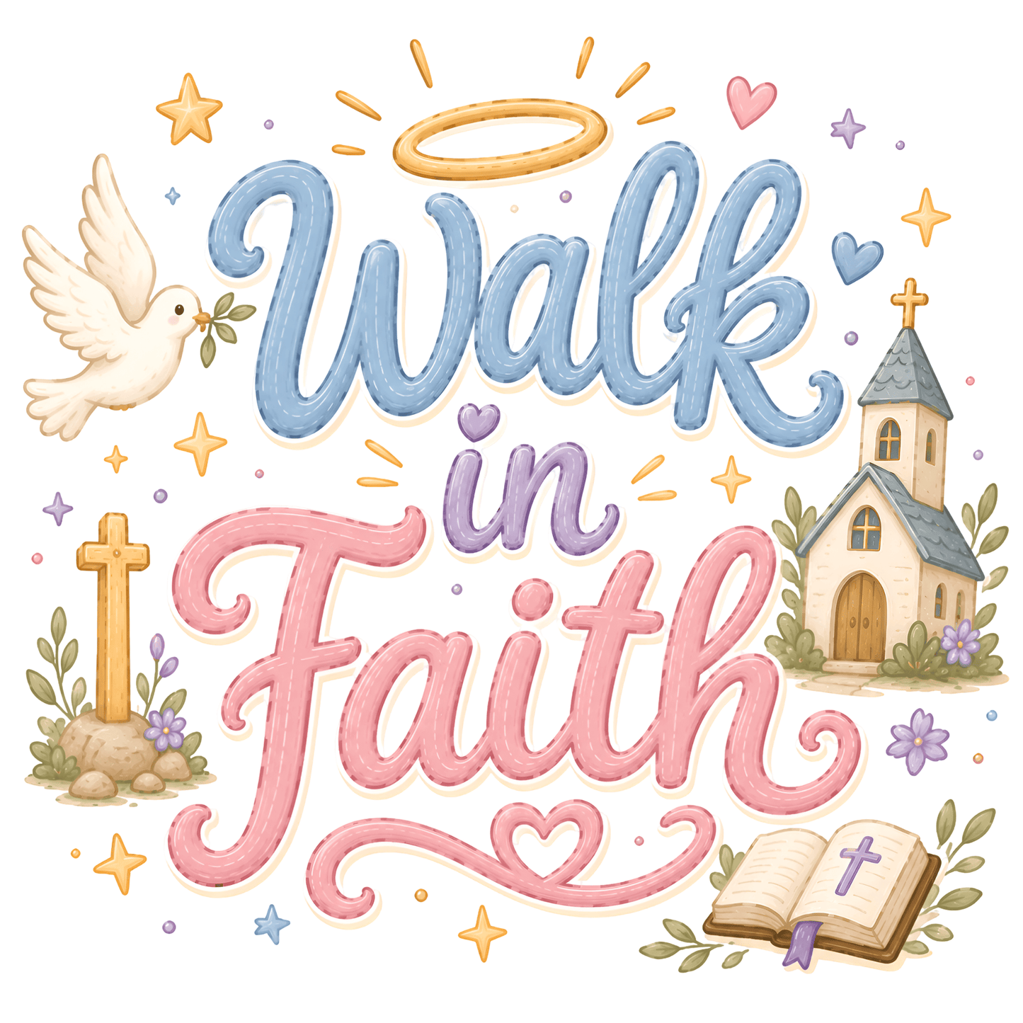 Saints Clipart Bundle | Catholic Saints PNG Collection | Christian Commercial Use Clipart for Kids Printables