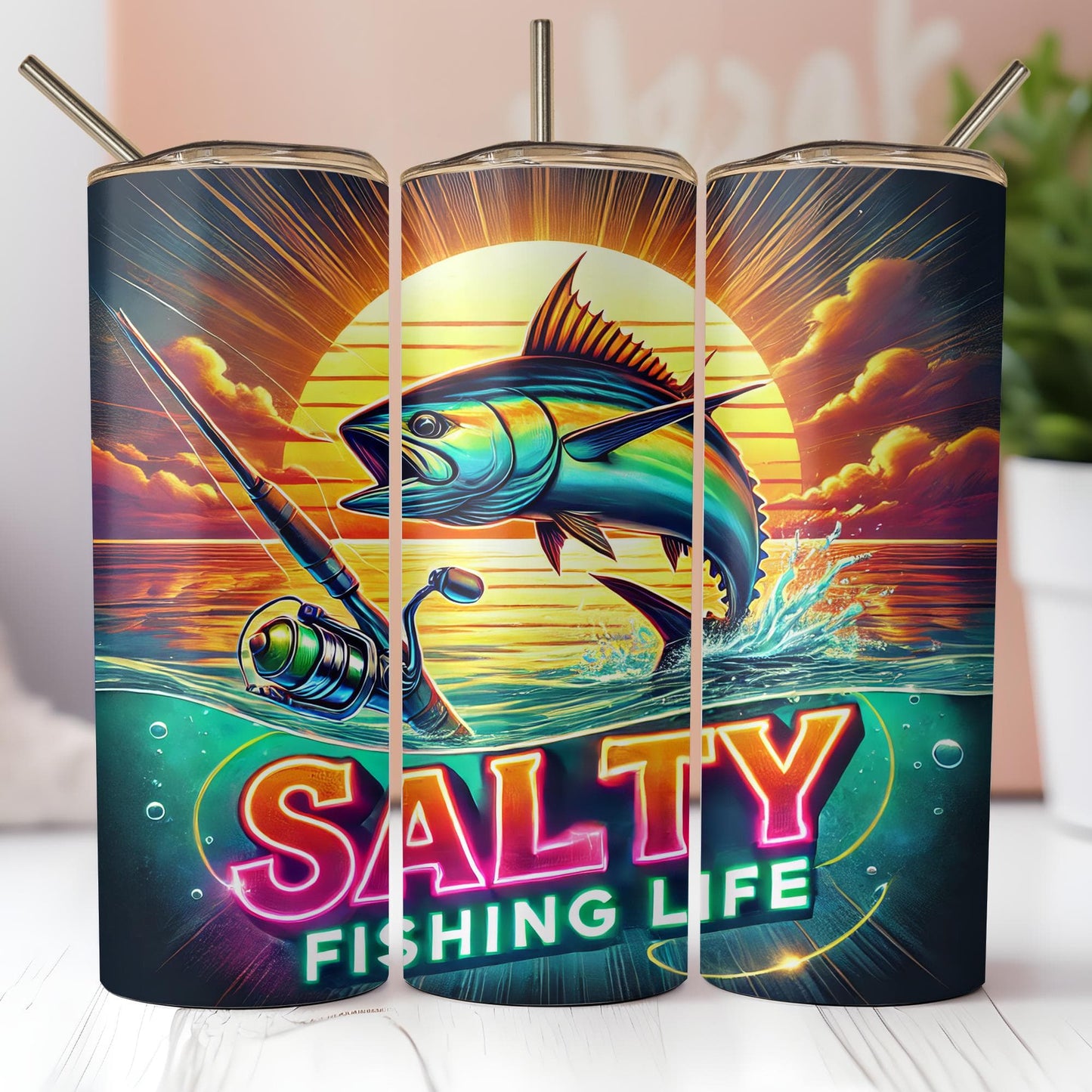 a picture of a fish that is on a table