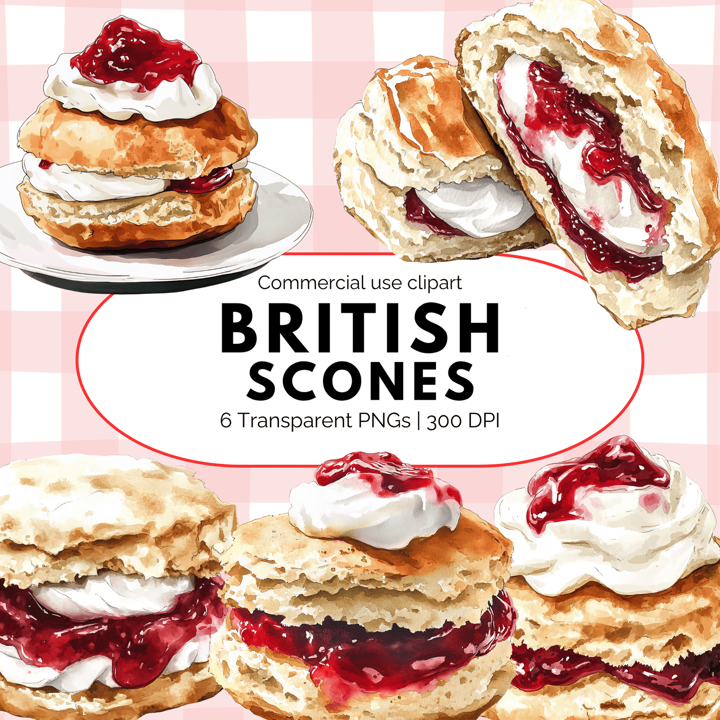 Scones clipart