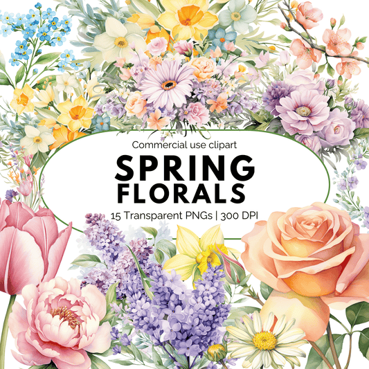 Spring Floral Clipart