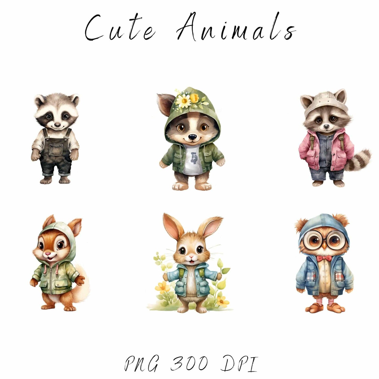 Spring Woodland Clipart