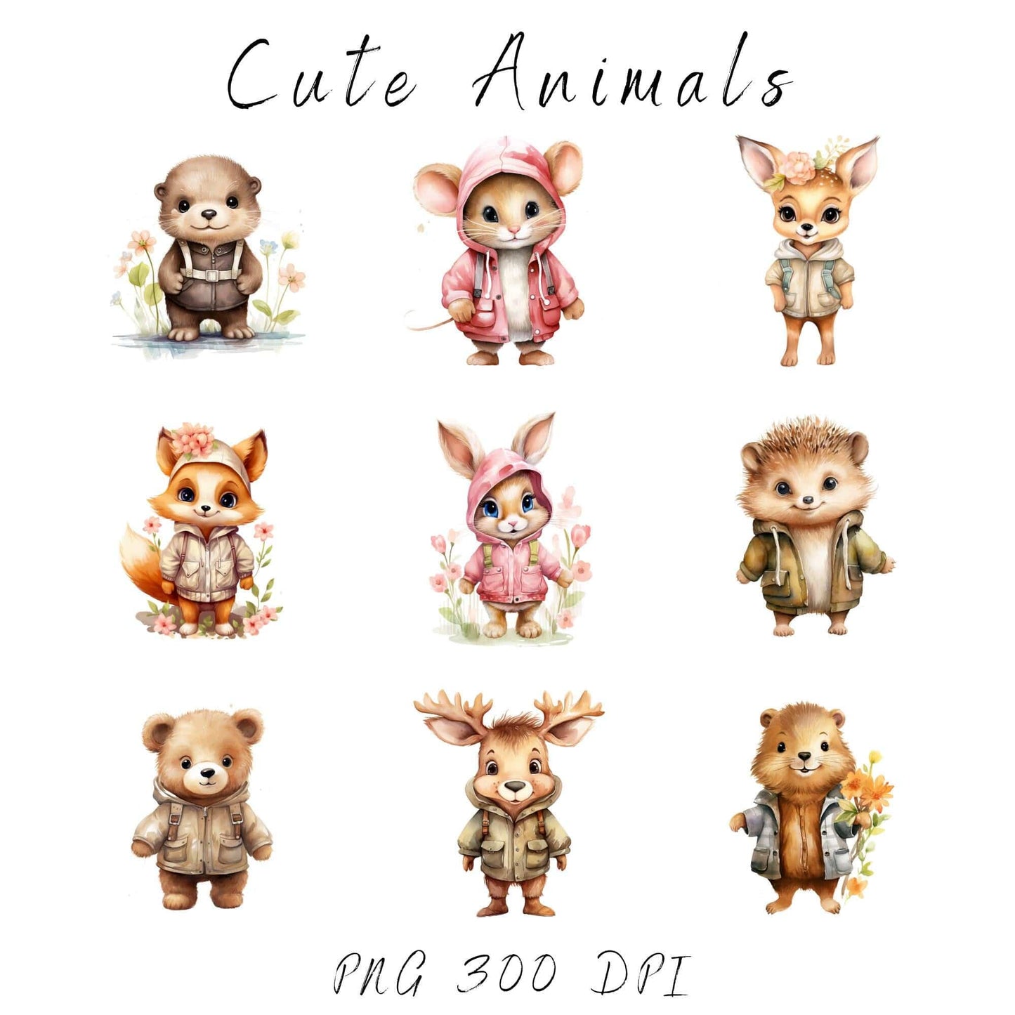 Spring Woodland Clipart