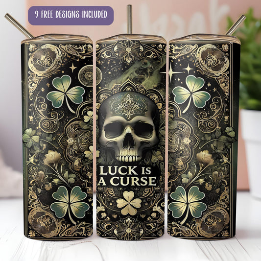 a cigarette case with a skull on it