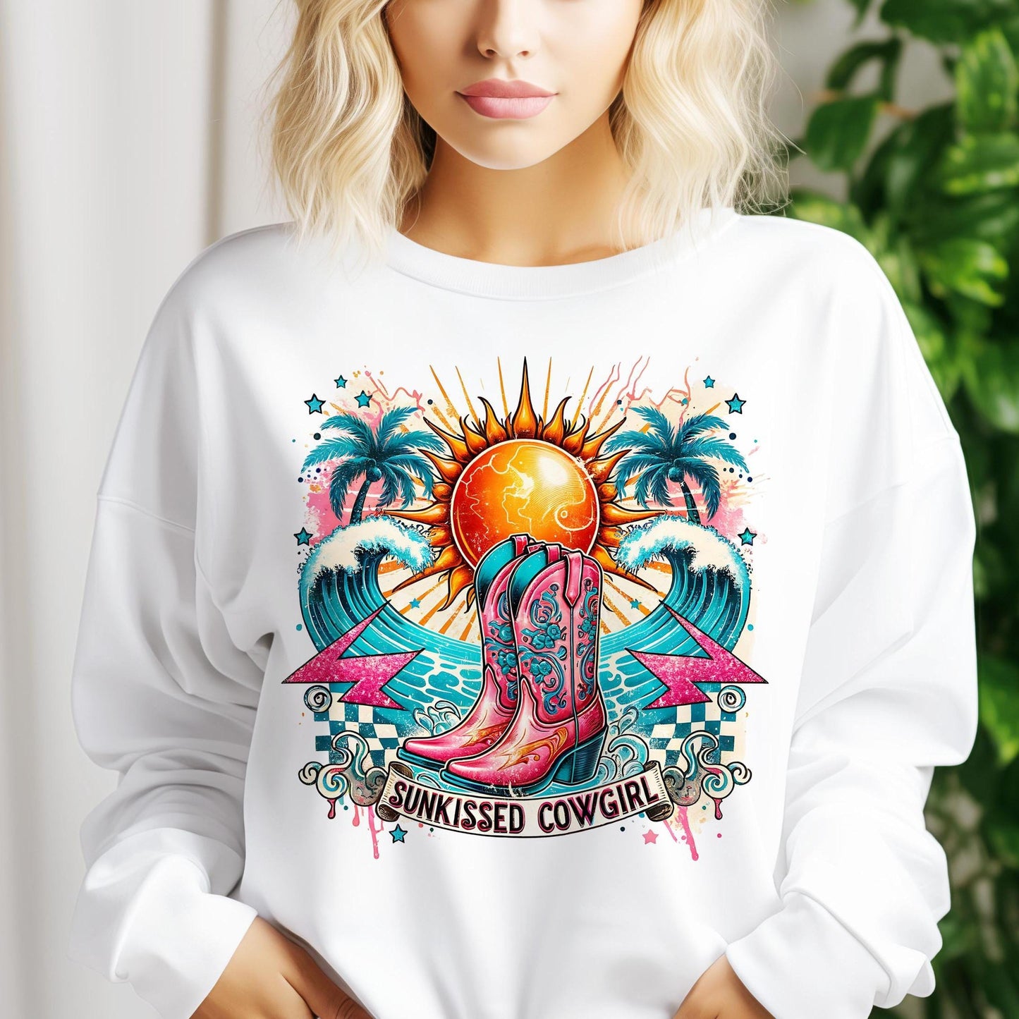 Sunkissed Cowgirl PNG