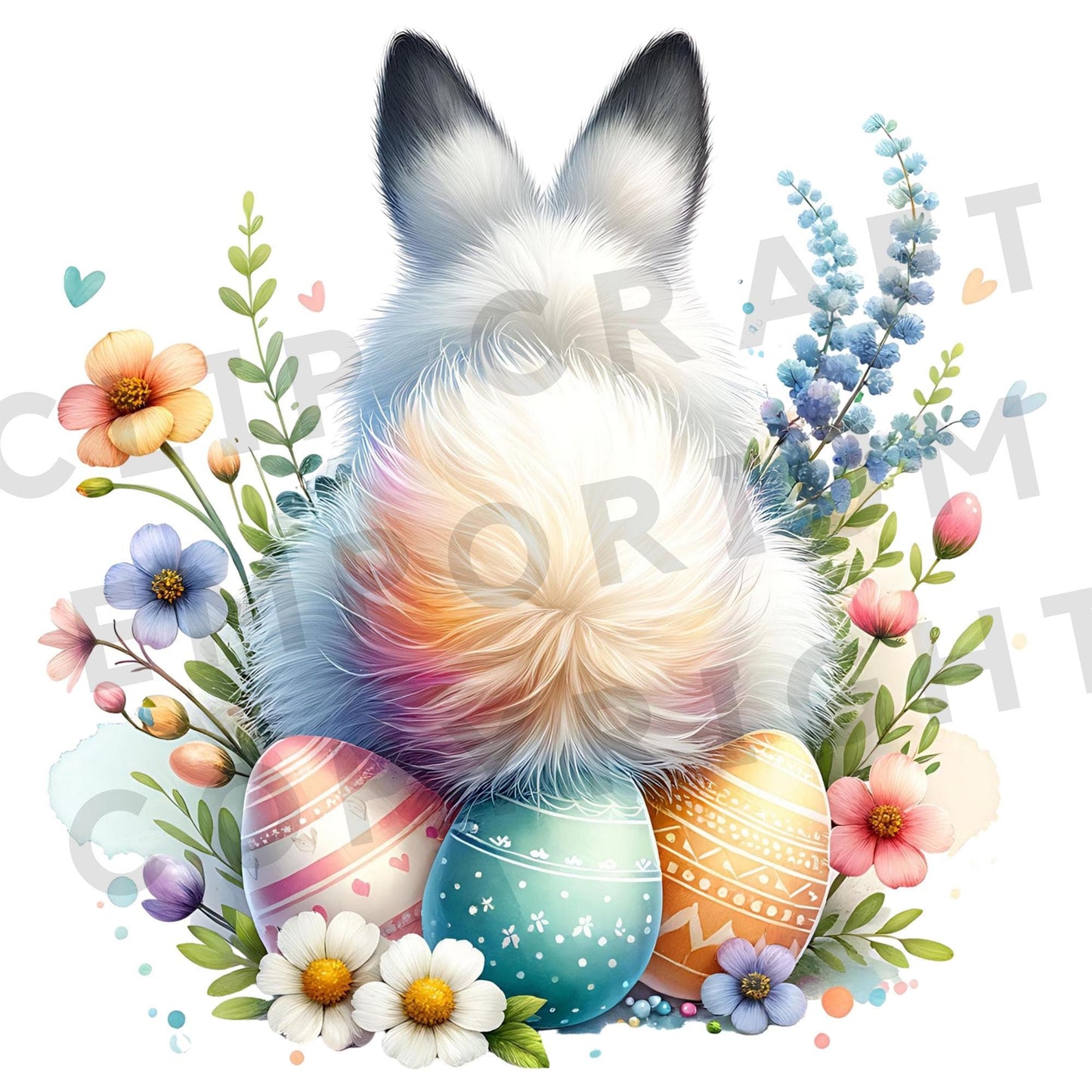 Super Cute Easter Clipart Pack