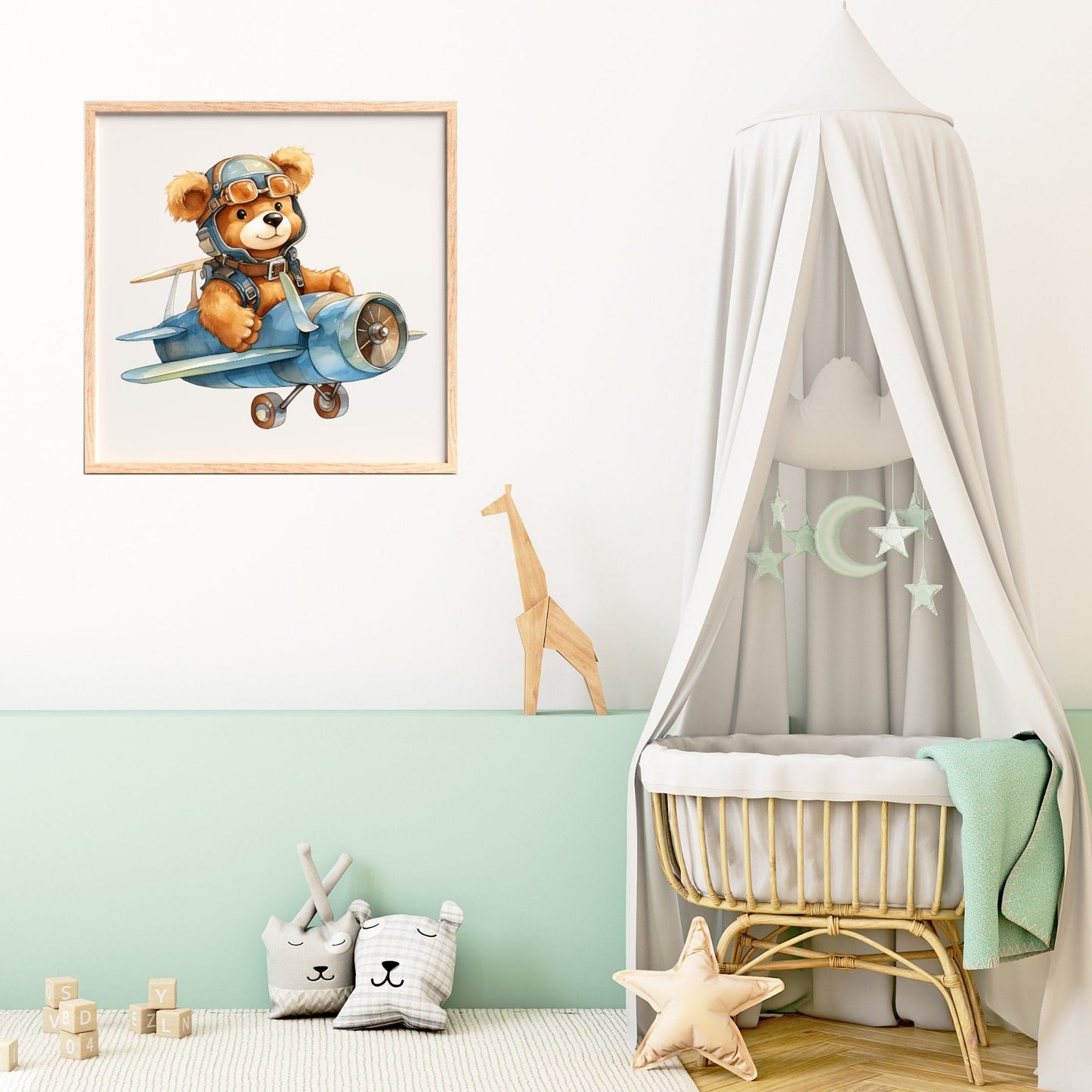 Teddy Bear Flying Clipart