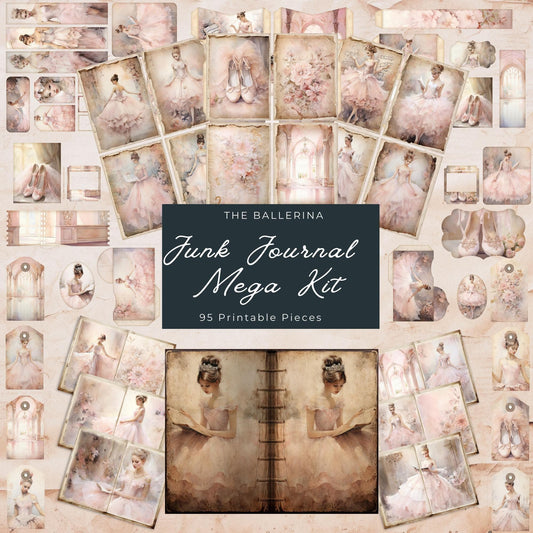 The Ballerina Junk Journal Mega Kit
