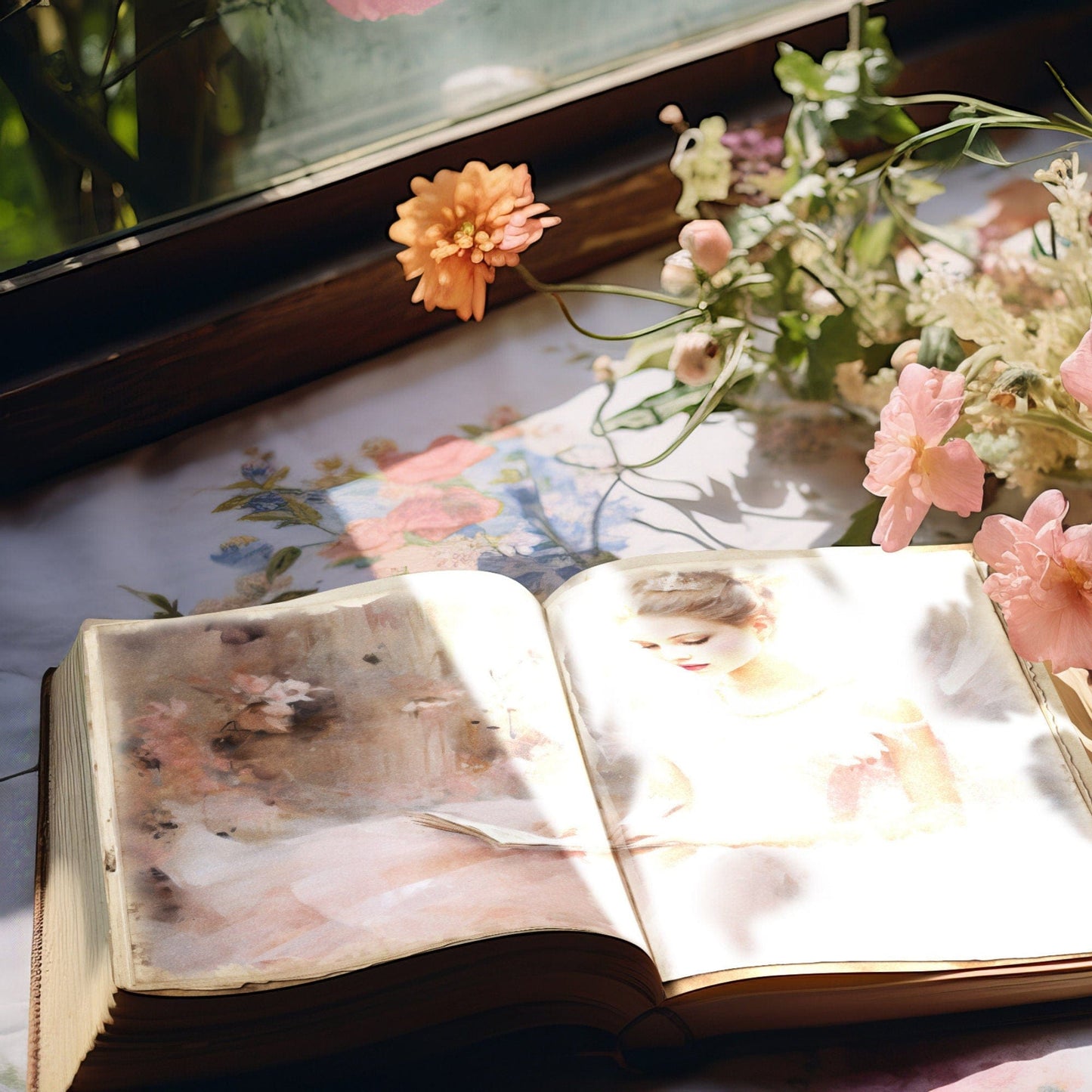 The Ballerina Junk Journal Pages Vol1