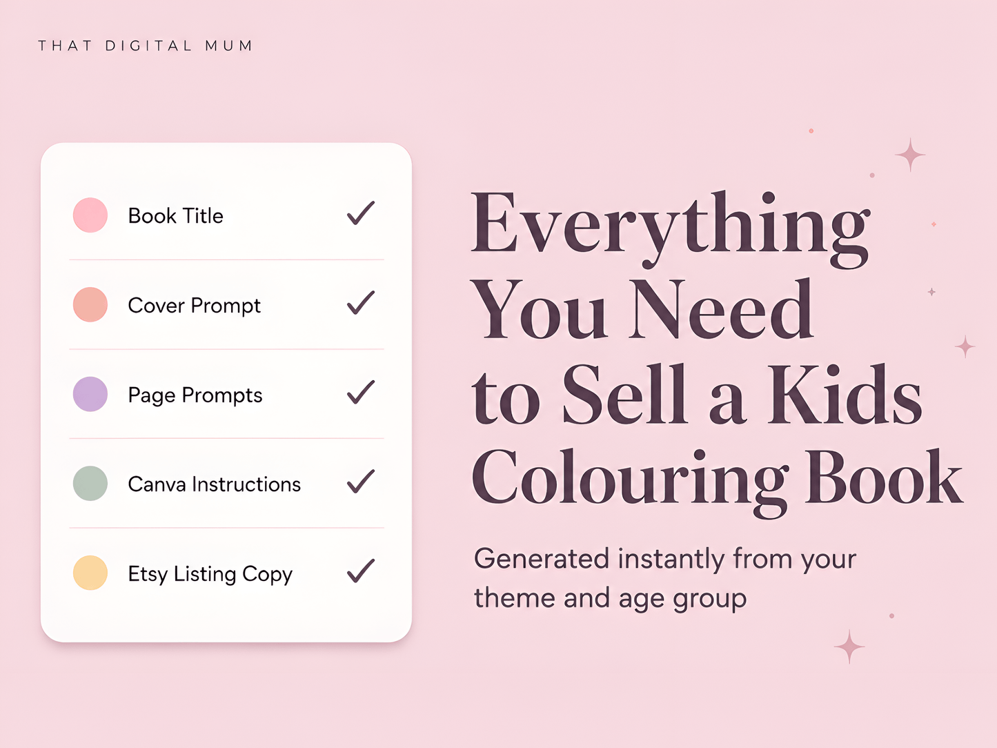 The Ultimate Kids Colouring Book Generator