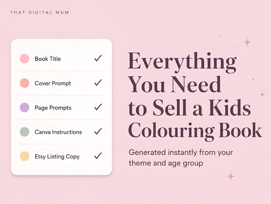 The Ultimate Kids Colouring Book Generator