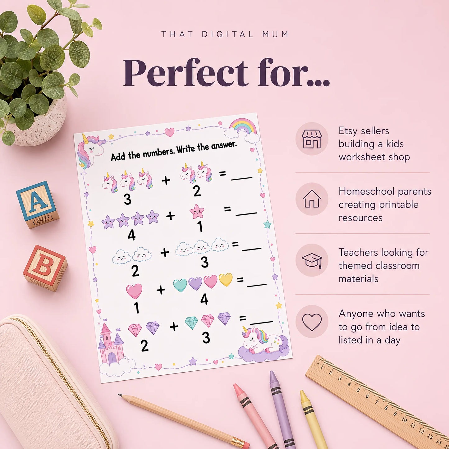 The Ultimate Kids Educational Worksheet Creator | AI Prompt Generator for Etsy & KDP Sellers