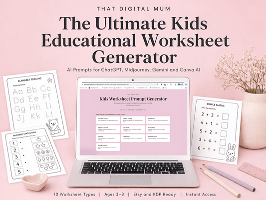The Ultimate Kids Educational Worksheet Generator