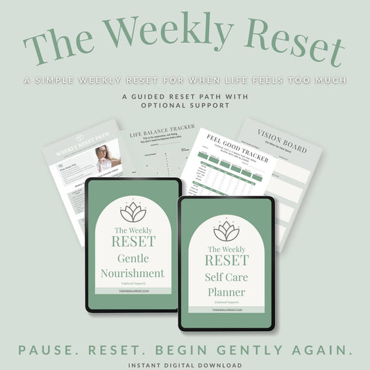 The Weekly Reset: Reset, Rebalance & Begin Again
