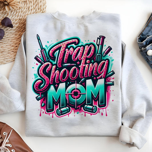 Trap Shooting Mom PNG