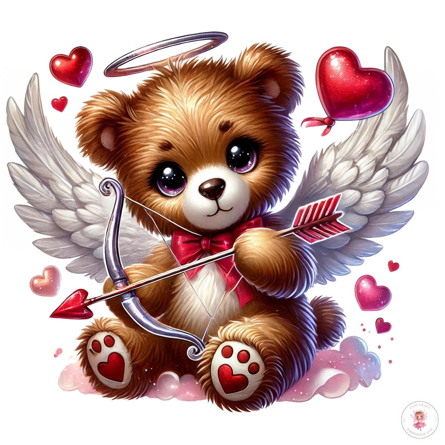 Valentines Teddy Bear Clipart