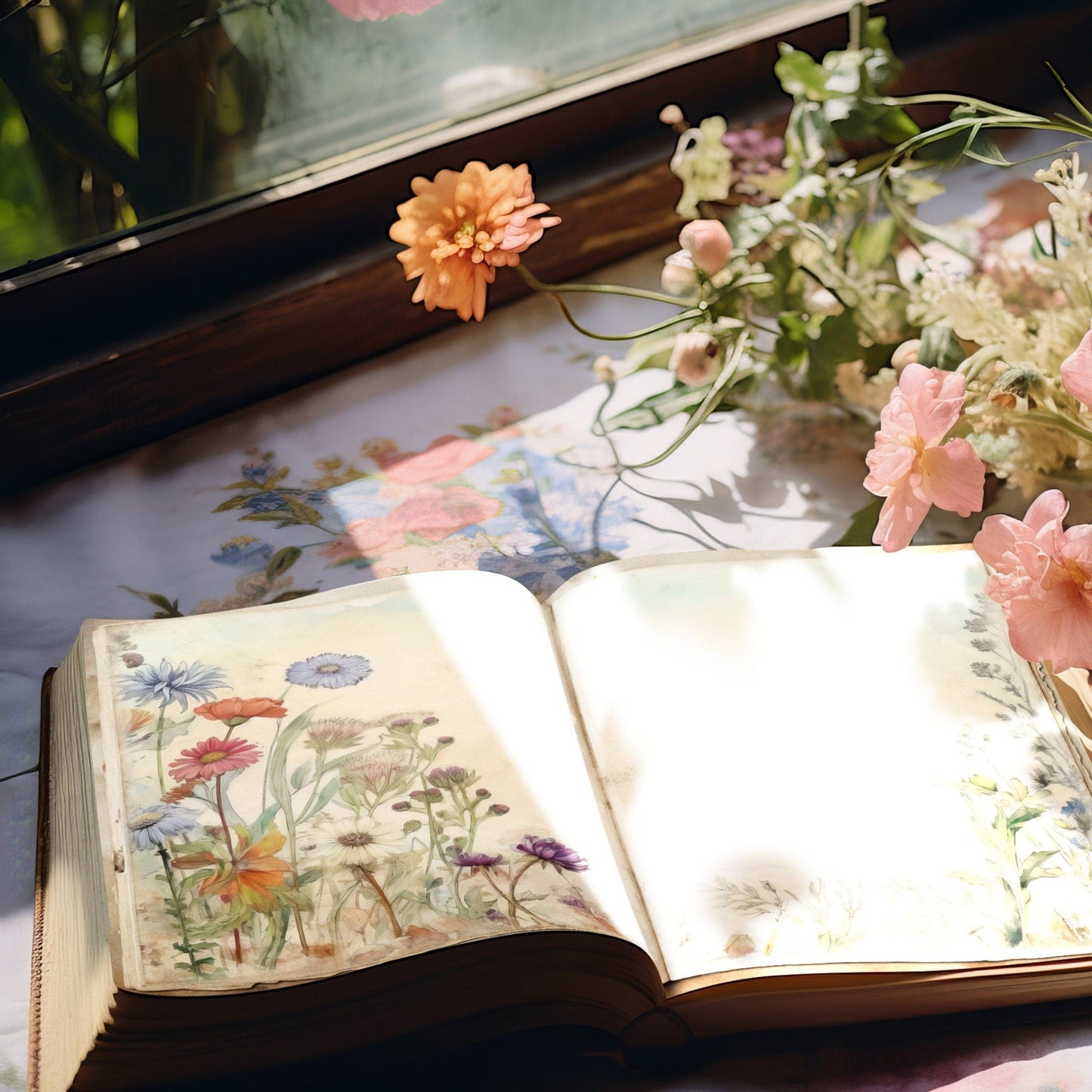 Wildflower Vol3 Junk Journal Pages