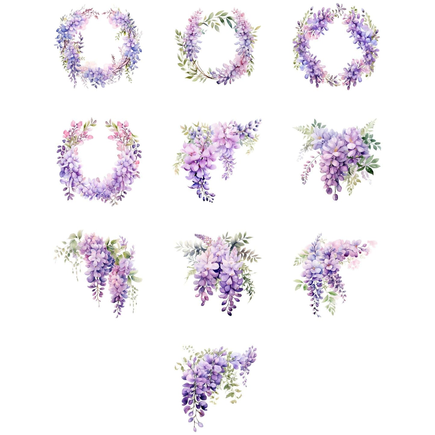 Wisteria Clipart