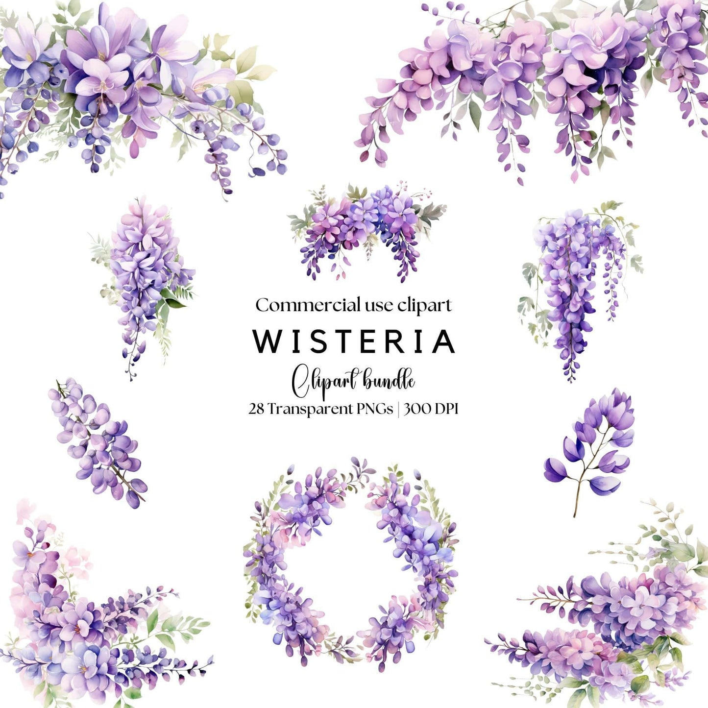 Wisteria Clipart