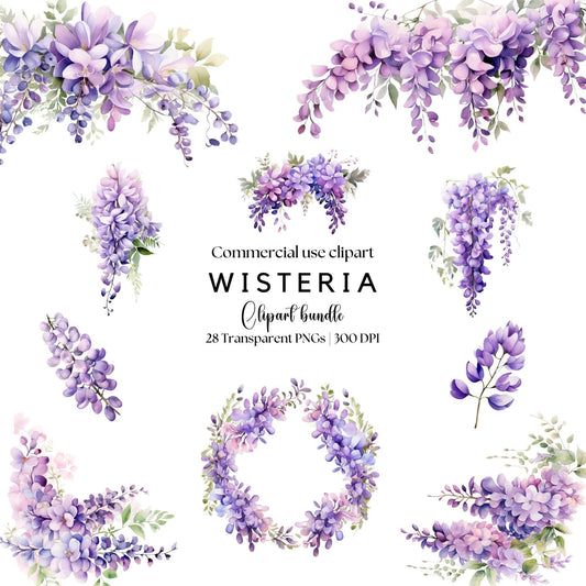 Wisteria Clipart