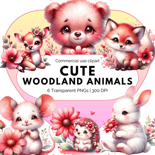 Woodland Animals Clipart